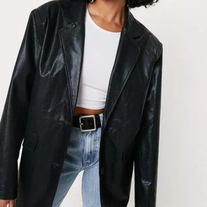 Faux Leather Jacket